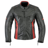 Men Wear Motorbike Leather Jacket