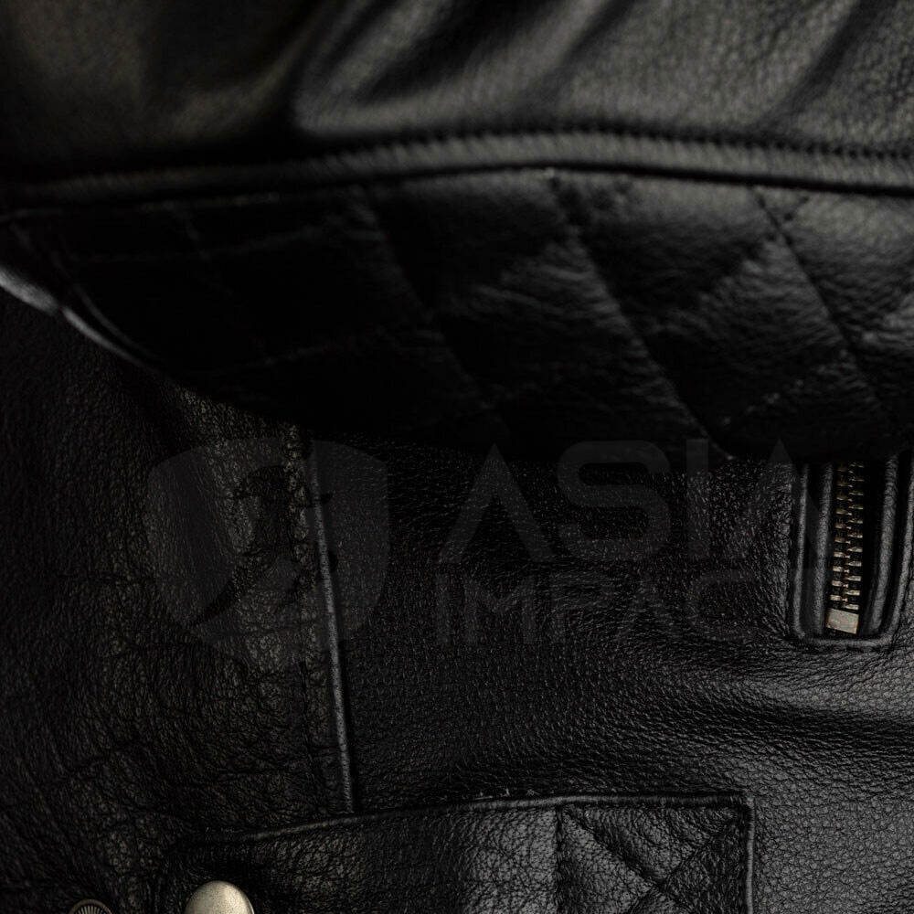 Sports Wear Men Motorbike Leather Jacket
