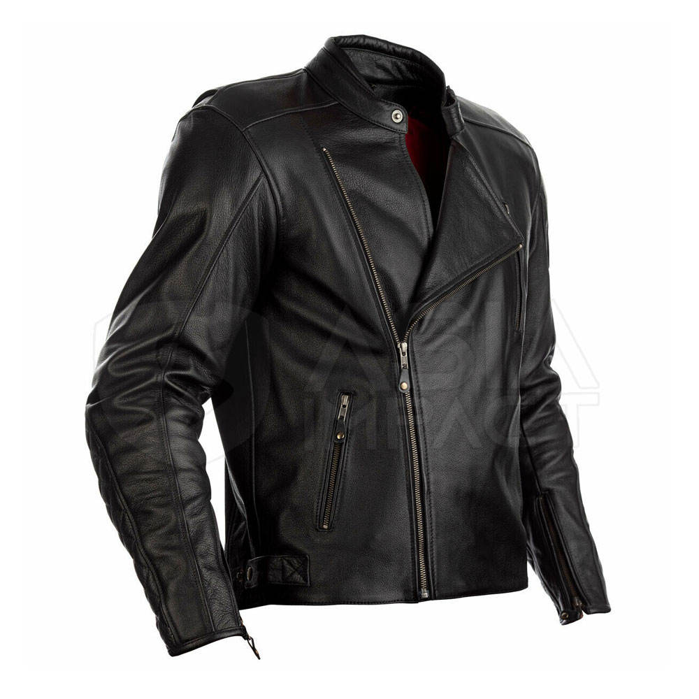 Sports Wear Men Motorbike Leather Jacket