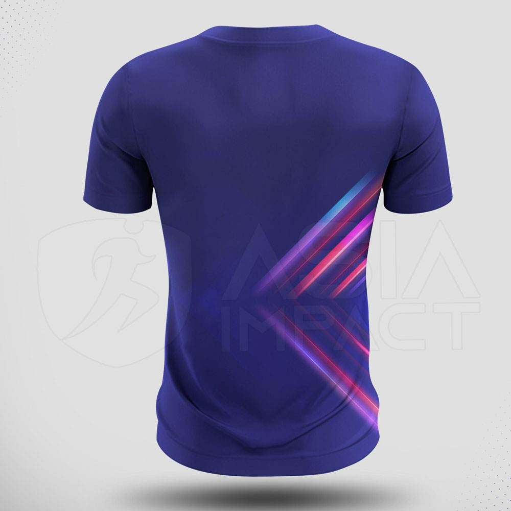 Men's Polyester T-Shirt High Quality OEM Short Sleeve Sportswear Breathable