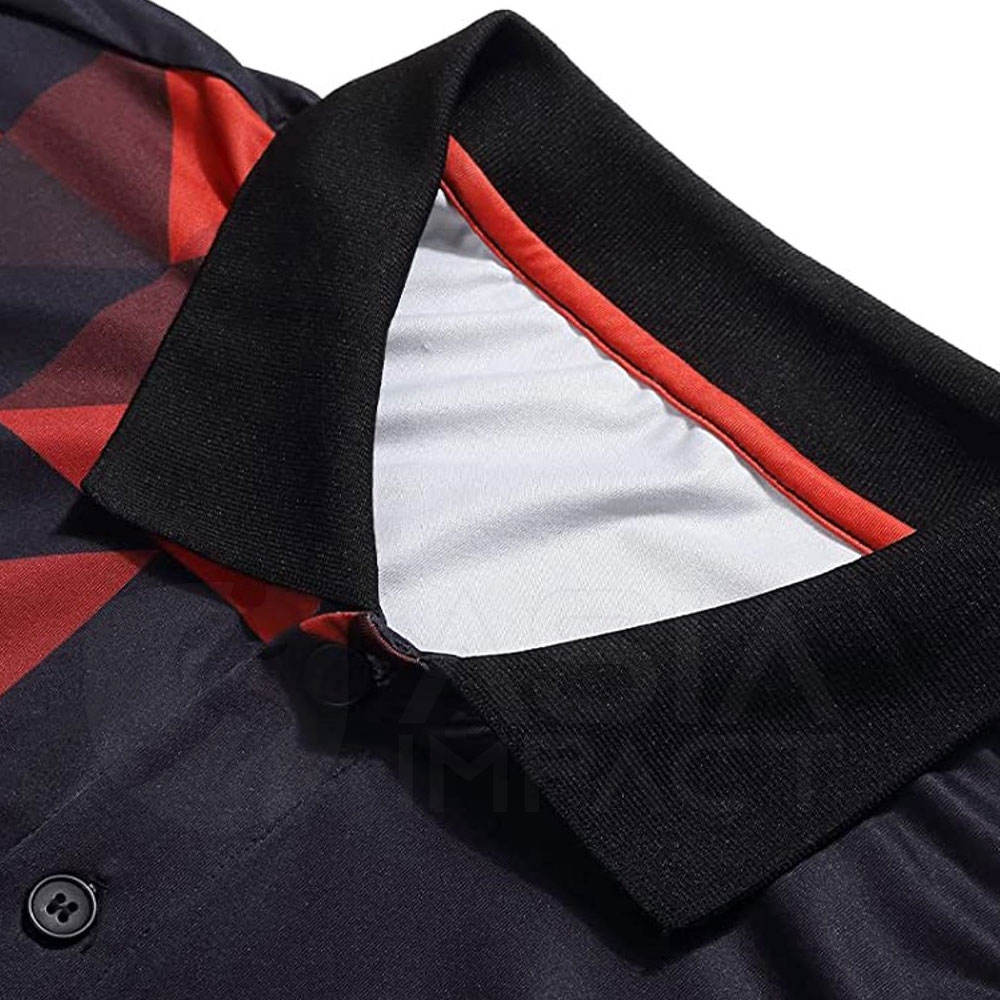 Sports Wear Polo T-Shirt Quick Dry Men Polo T-Shirt Cotton Polyester