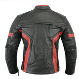Men Wear Motorbike Leather Jacket