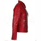 Men Motorbike Jacket Breathable Fashion Racing Wear Motorbike Leather Jacket