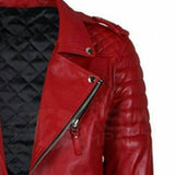 Men Motorbike Jacket Breathable Fashion Racing Wear Motorbike Leather Jacket